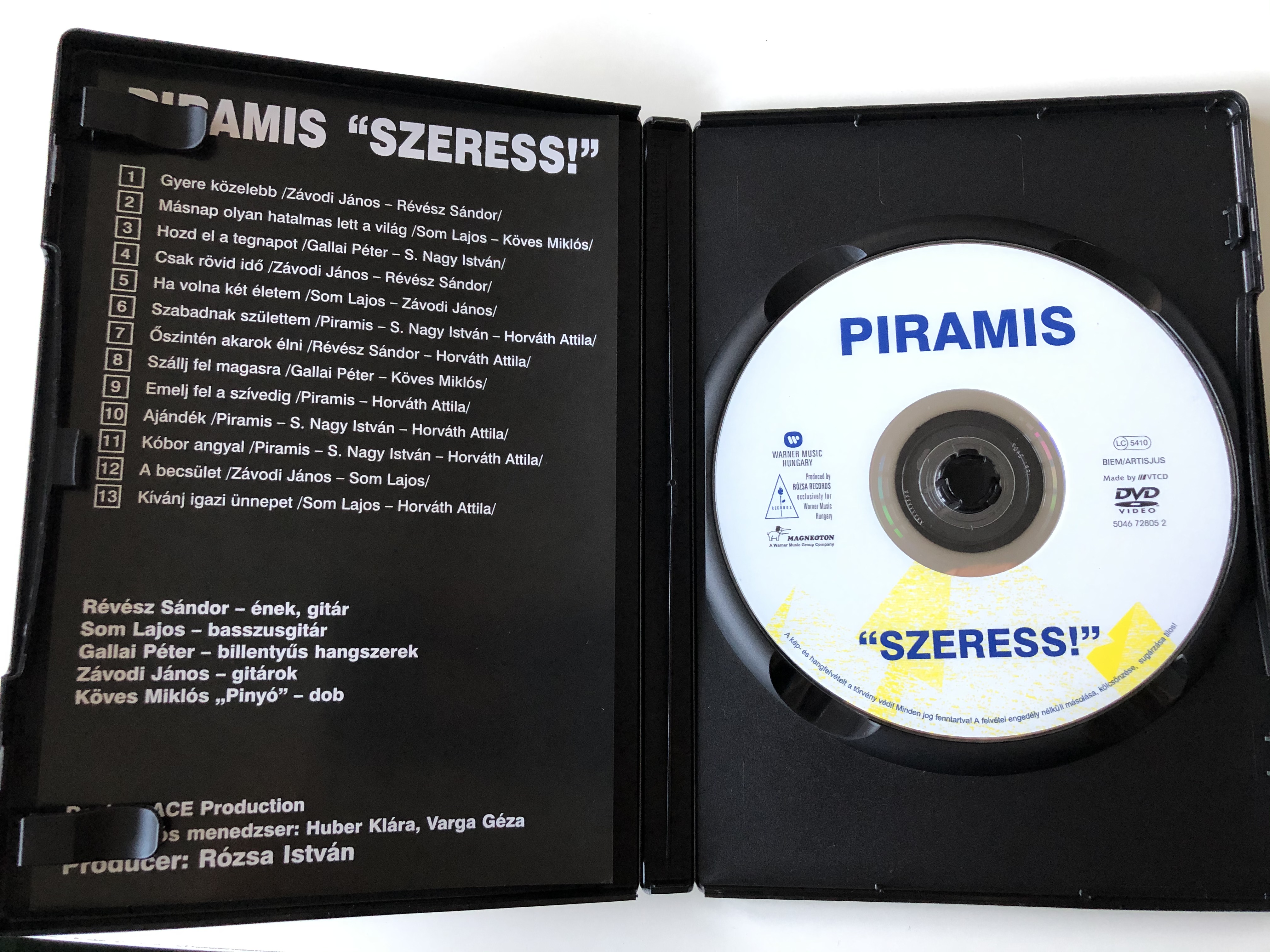 Piramis - Szeress DVD Budapest Sportcsarnok 1992 1